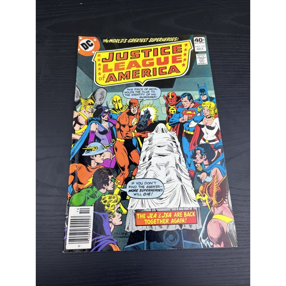 Justice League of America #171 comic book 1979